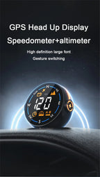 USB Car Dash HUD Speedometer Display Speed Alarm for Universal Models