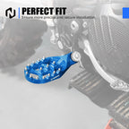 Foot Pegs for Husqvarna TE FE 150 250 300 350 450 501 (2024–2026)