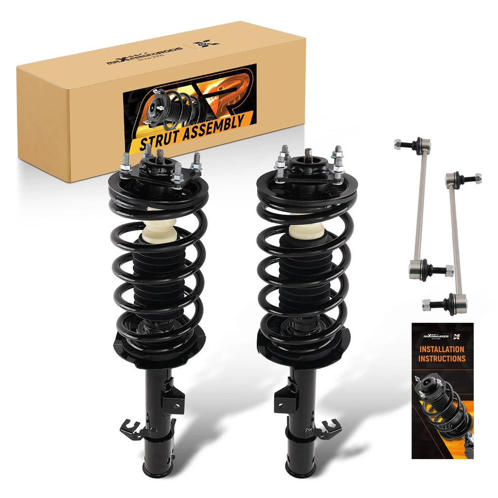 4X Front Strut w/ Sway Bar End Link Assembly for Mercury Mariner (2005–2011)