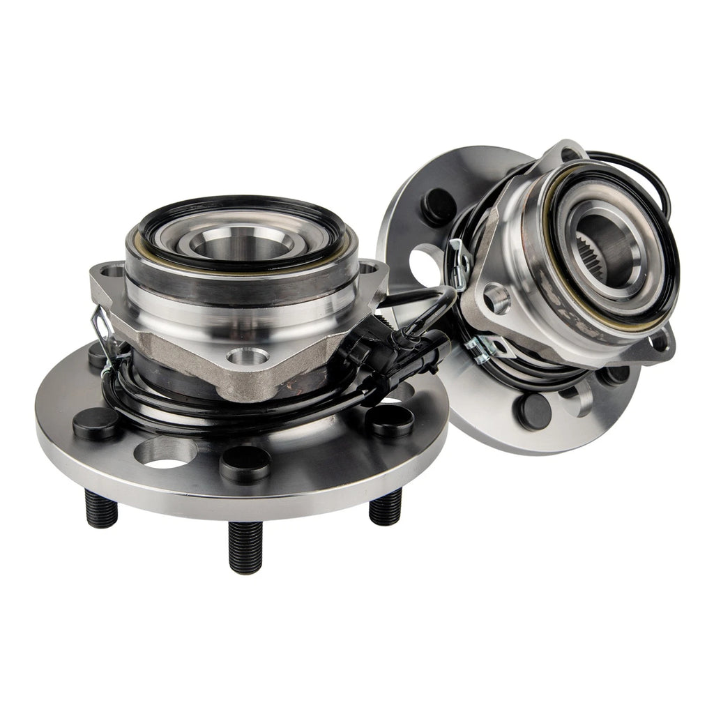Front Wheel Hub Assembly Pair for 1995-1998 Chevy K1500 & GMC K1500 (1995–1998)
