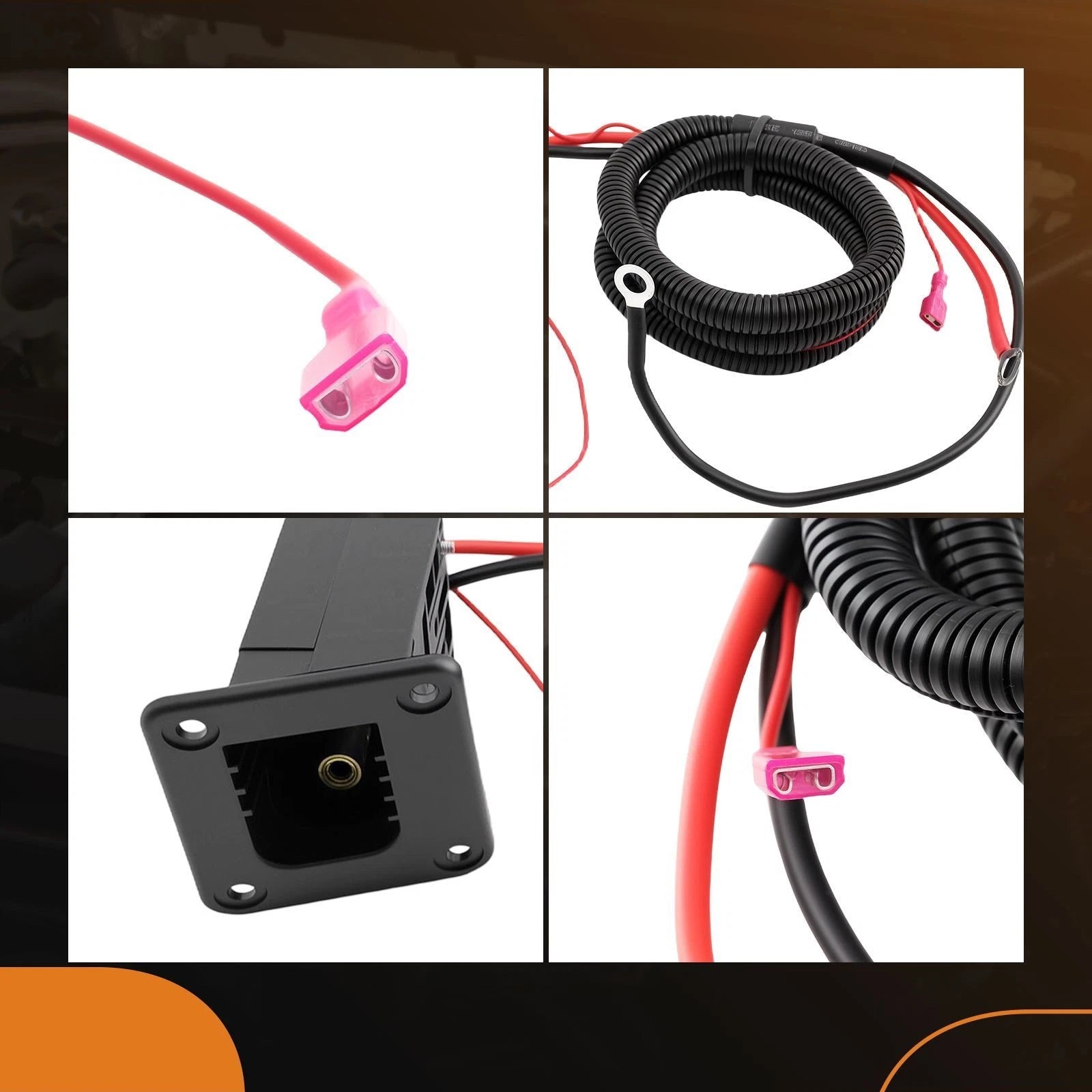 Power Receptacle with Harness for EZGO TXT Medalist (1994–2013) 73063-G01