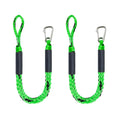 2X 5ft Bungee Mooring Rope with Quick Buckle for Kayak Pontoon Boat