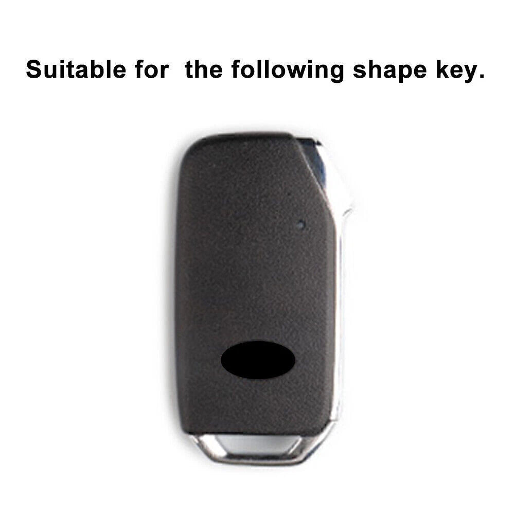 ABS Key Fob Cover Shell for Kia Forte, Telluride, K3, K5, Optima, Seltos