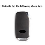 ABS Key Fob Cover Shell for Kia Forte, Telluride, K3, K5, Optima, Seltos