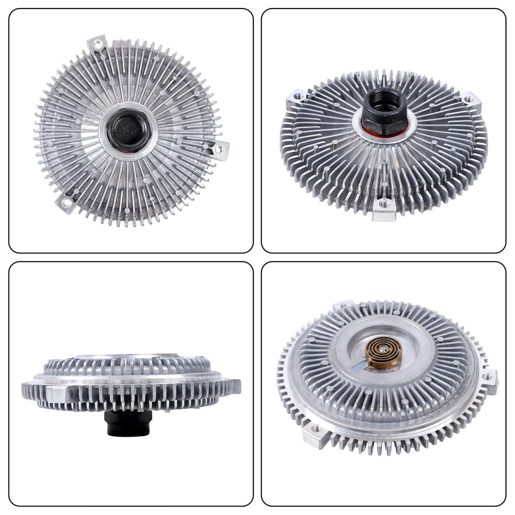 Water Pump, Fan Clutch & Pulley Kit for BMW E39 X5 E53 E46 (1995–2006)