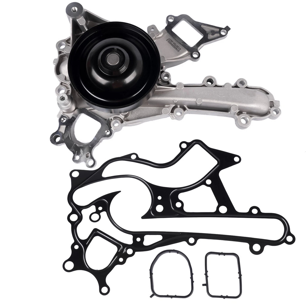 Water Pump with Gasket for Mercedes C300 C350 E350 R350 E400 GLE350 (2008–2019)