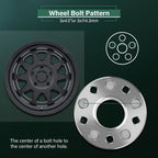 4X 5x4.5 1" Hubcentric Wheel Spacers for Nissan 370Z 350Z Infiniti G35 Q50