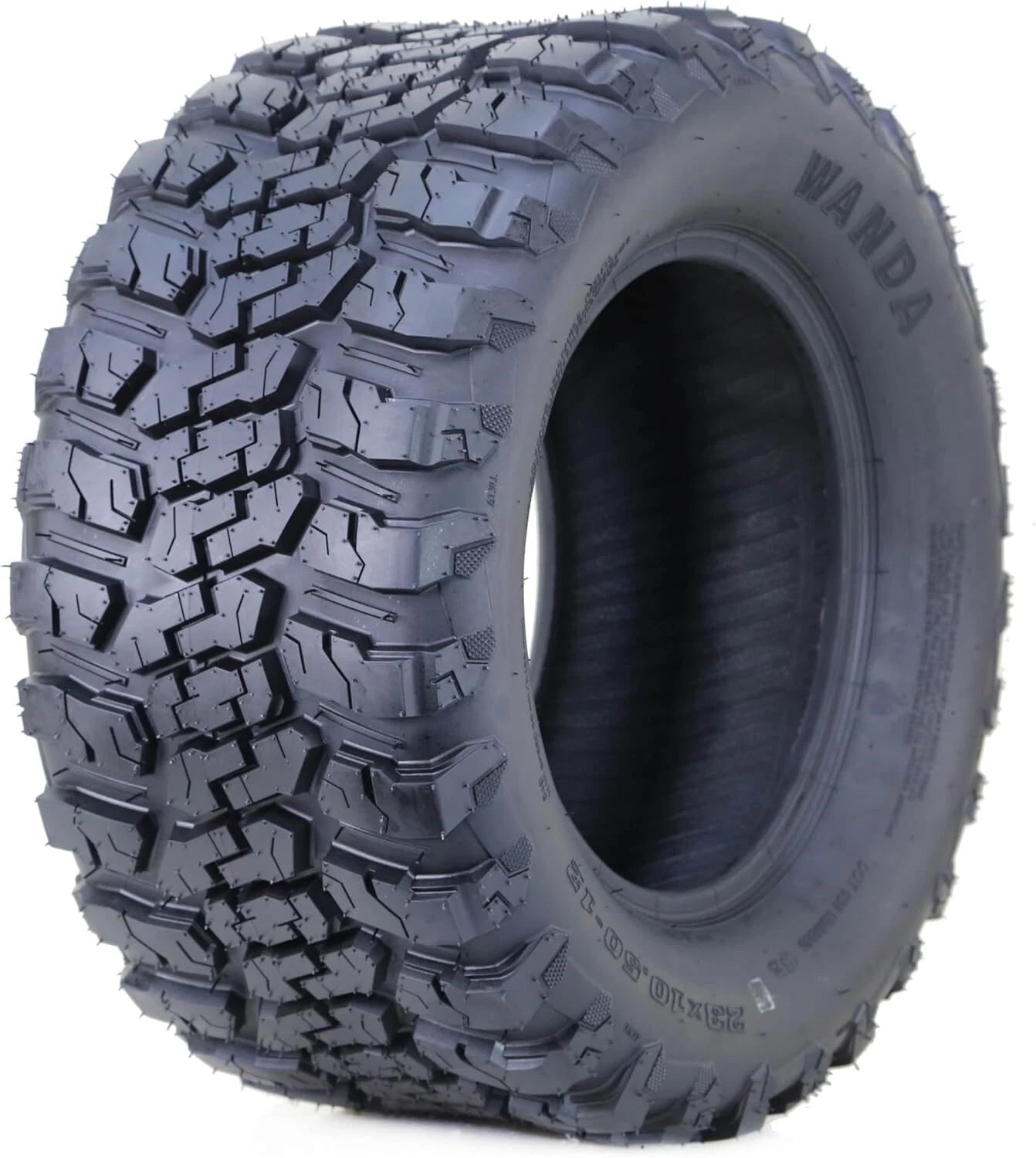 Set of 2 All Terrain Golf Cart Tires 23x10.5-12 4 Ply -14057
