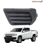 Front Driver Side Fog Light Cover for Chevrolet Colorado (2021–2022) Black Trim