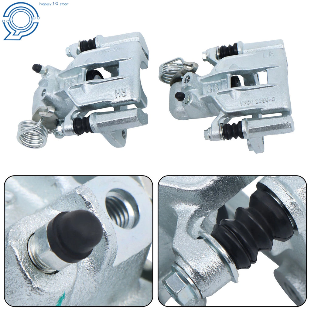 Set of 2 Brake Calipers with Bracket for Ford Mustang (1999-2004)