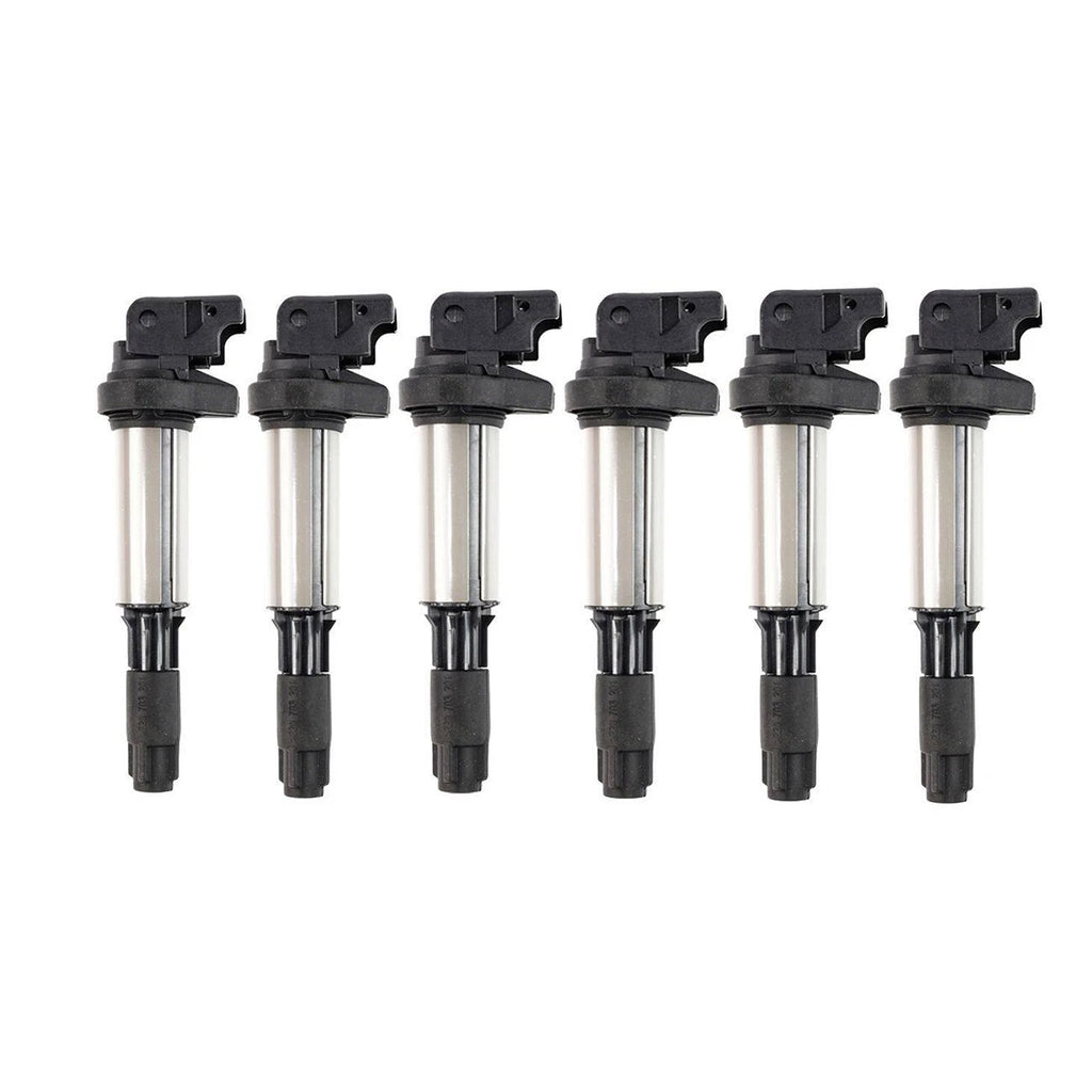 Set of 6 Ignition Coils for BMW 3 5 7 Series (1998–2010)