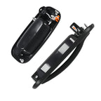 Set of 2 Exterior Door Handles for GMC Sierra (1999–2006) Front Left + Right Black