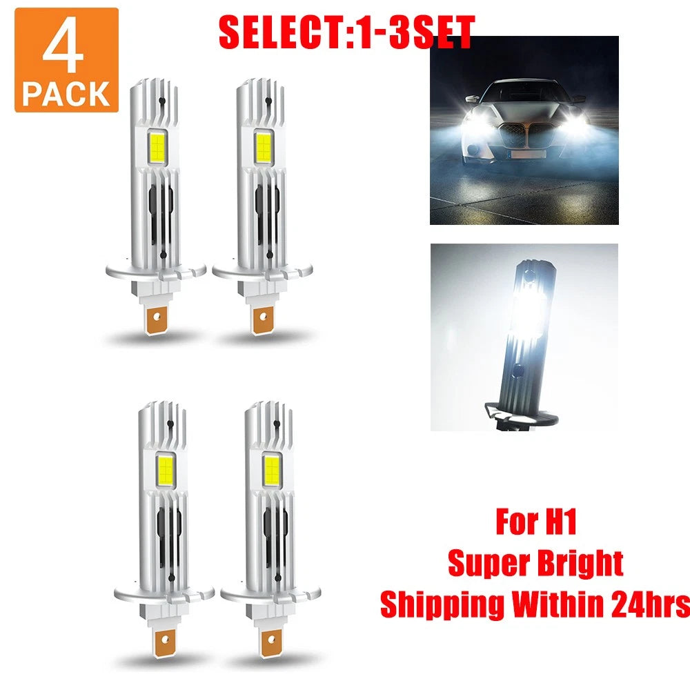 AUXITO H1 LED Headlight Bulb Kit 10000LM 6500K Super White (Fits )
