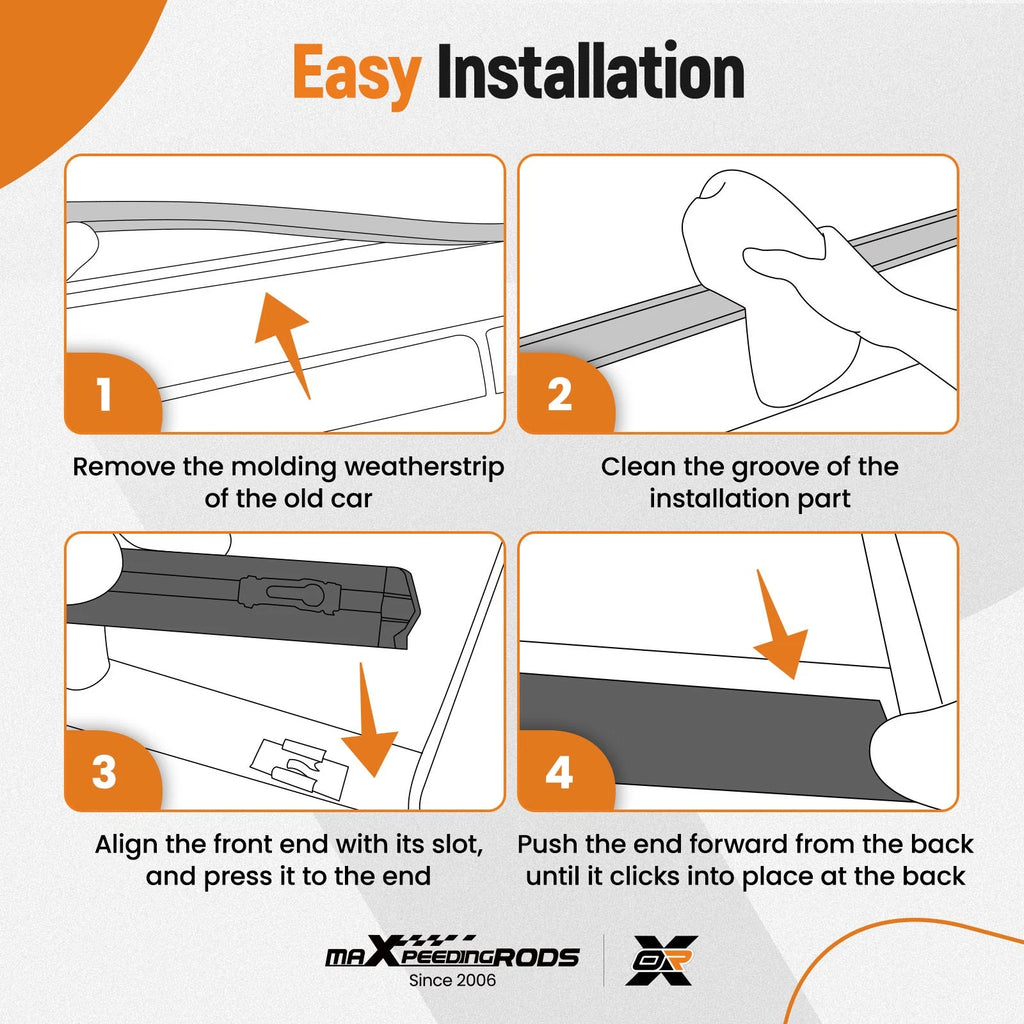 Roof Molding Trim for Toyota Camry (2012–2017)