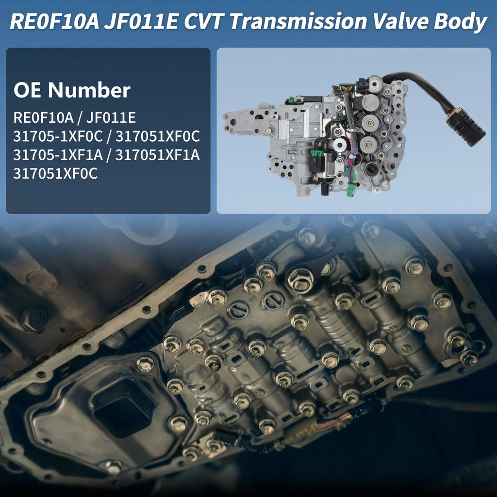 CVT Transmission Valve Body No.31705-1XF0C RE0F10A JF011E for Nissan Altima (2007–2012)