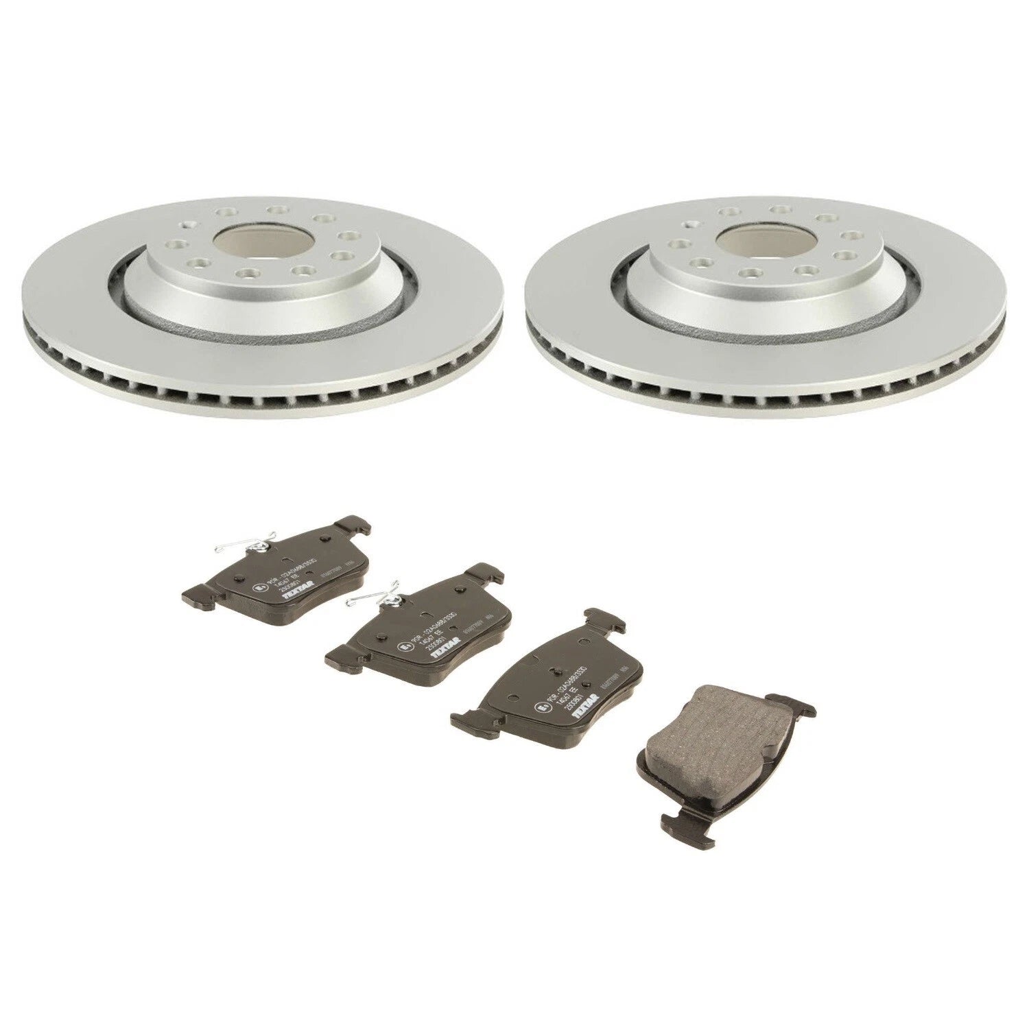 SHW Performance Brake Kit with Rotors & Textar Pads for Audi S3 TT Q Arteon Golf R