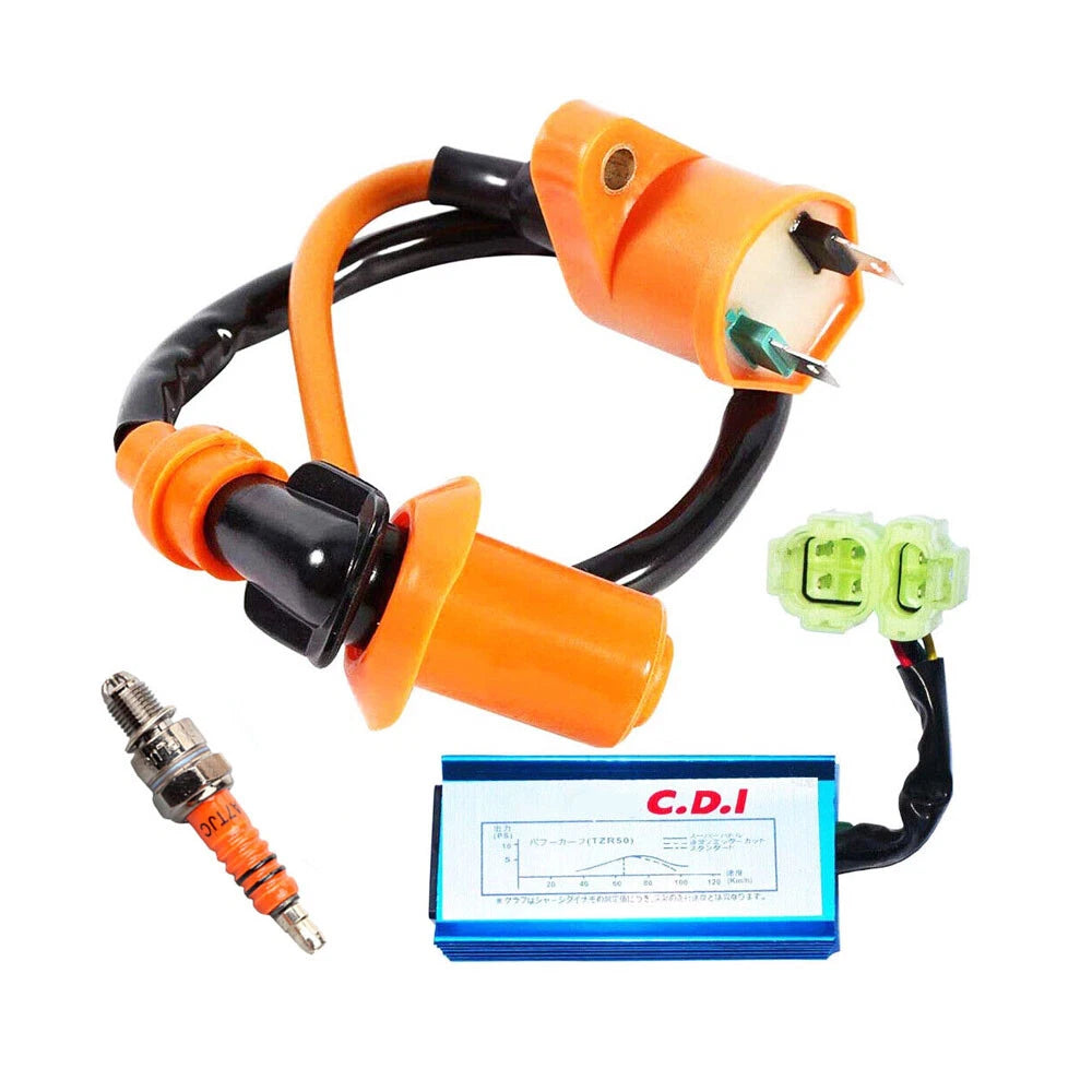 Racing Ignition Coil CDI for Gy6 125cc 150cc 50cc Scooter Go Kart ATV