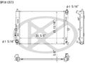 Radiator for Mazda MX5 Miata (2016–2024) CJ535KN