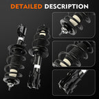Set of 4 Shock Struts for Toyota Yaris Sedan (2007–2012)