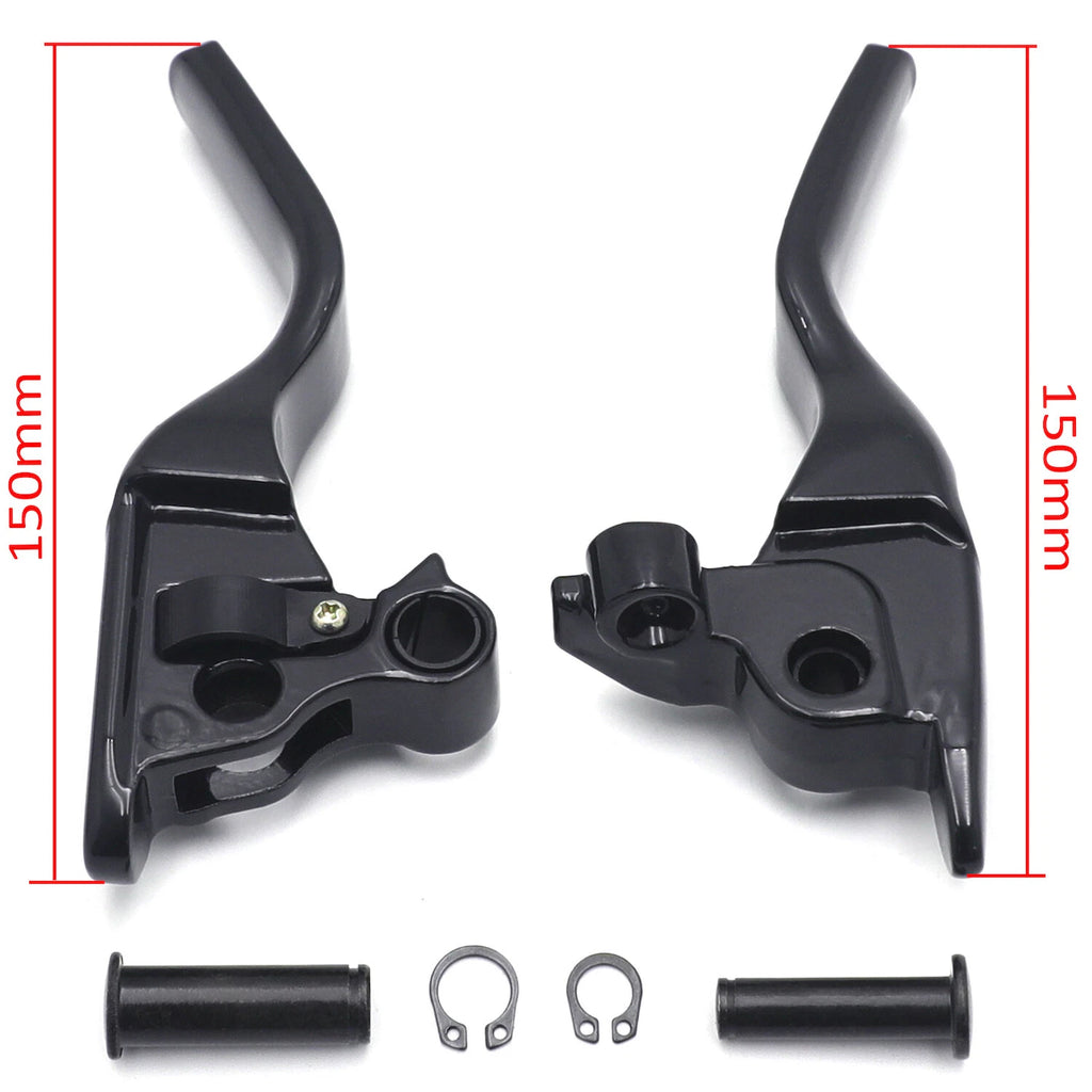 Shorty Brake Clutch Levers for Harley Touring Trike (2008–2013)