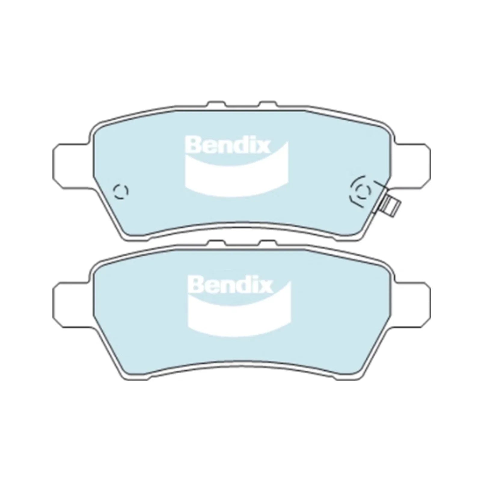HD Rear Disc Brake Pads Set for Nissan Pathfinder R51 (2005-2013)
