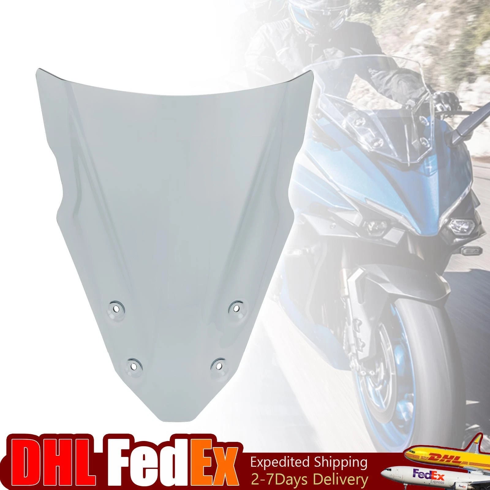Windshield WindScreen for Suzuki GSX-S1000GT (2021–2023) Gray #2