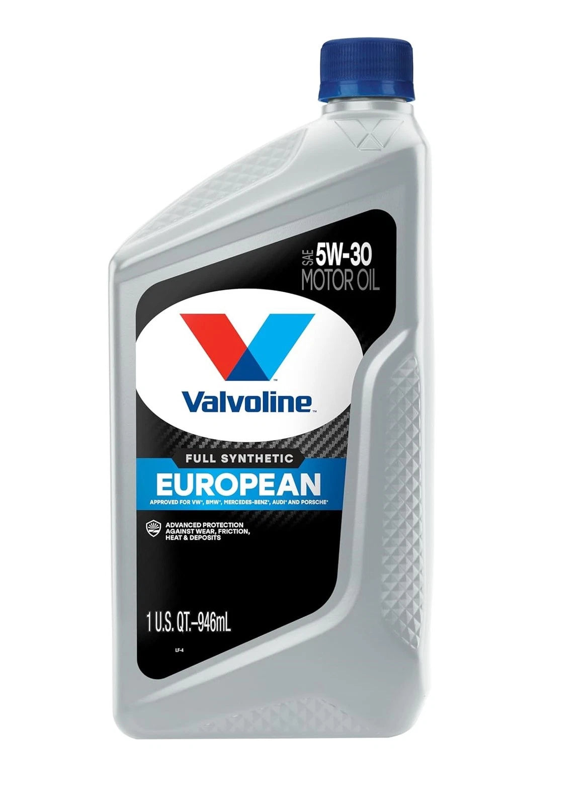 Valvoline Full Synthetic 5W-30 Motor Oil for European Vehicles (1 Quart)