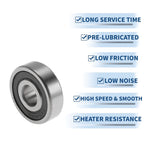 6200VV Deep Groove Ball Bearing for Various Models (10x30x9mm)