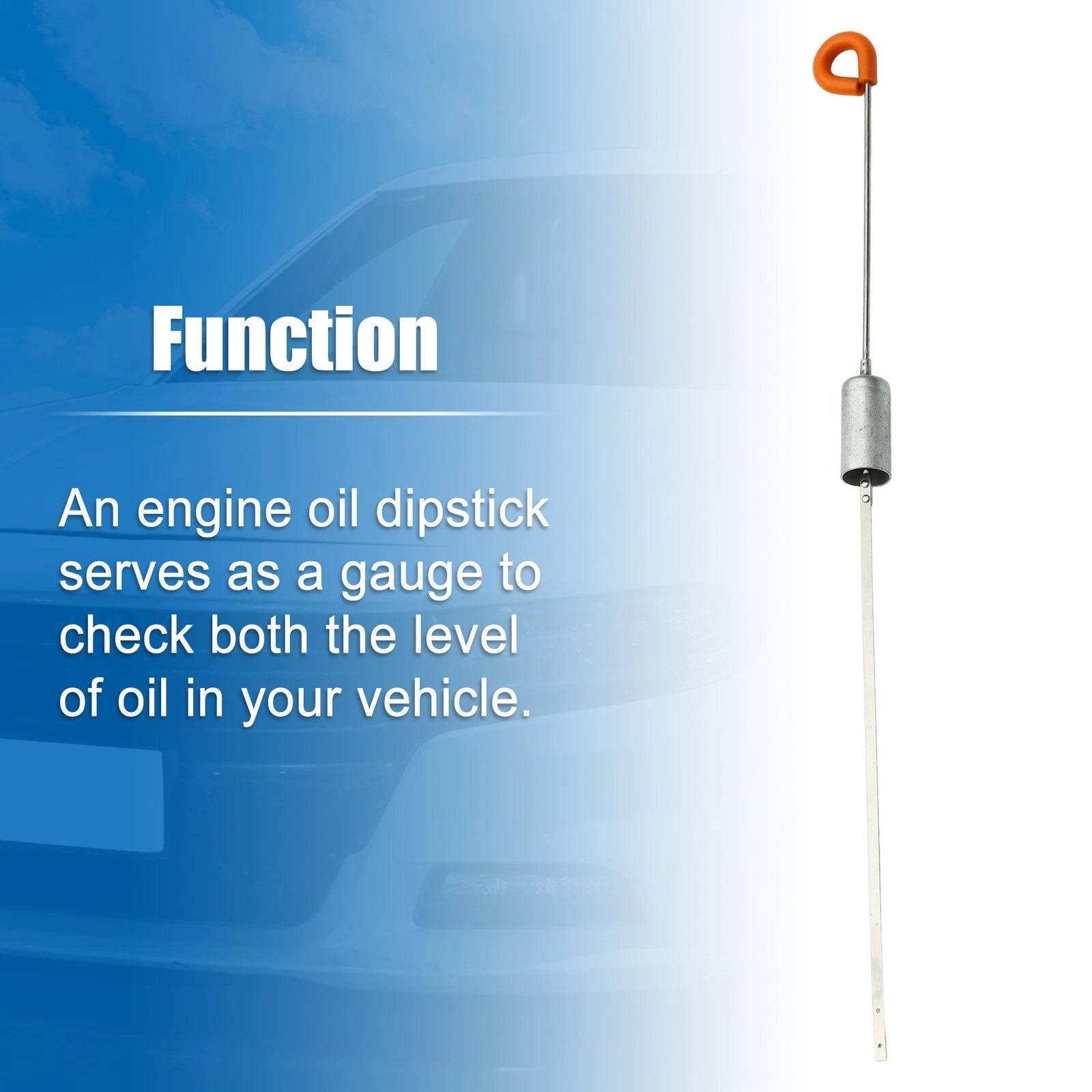 Engine Oil Level Indicator Dipstick for Honda CR-V (1997–2001) No. 15650-P3F-A00