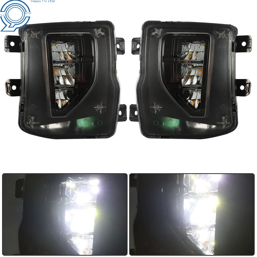 Set of 2 Fog Lights for Chevy Silverado (2016–2018)