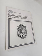 Service Manual Supplement for Harley Davidson FLHTP FXRP (1993) 99483-93SP