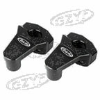 Aluminum 7/8" 22mm CNC Motorcycle Handlebar Mount Clamps for Bike