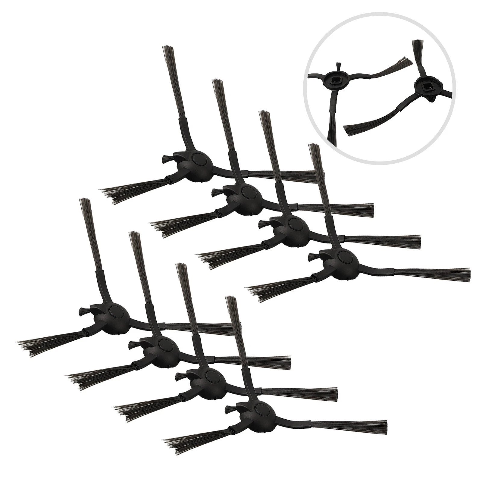 Replacement Side Brush Kit for Botslab S8 Plus (Pack of 8)