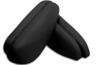 Set of 4 Rear Seat Armrest Covers for Toyota Sienna (2011–2017) Black Leather