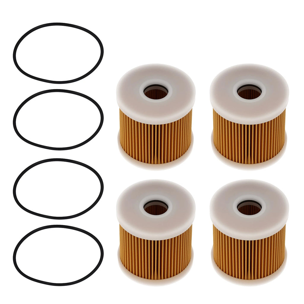 Set of 4 Fuel Filters for Yamaha Marine Honda Outboard