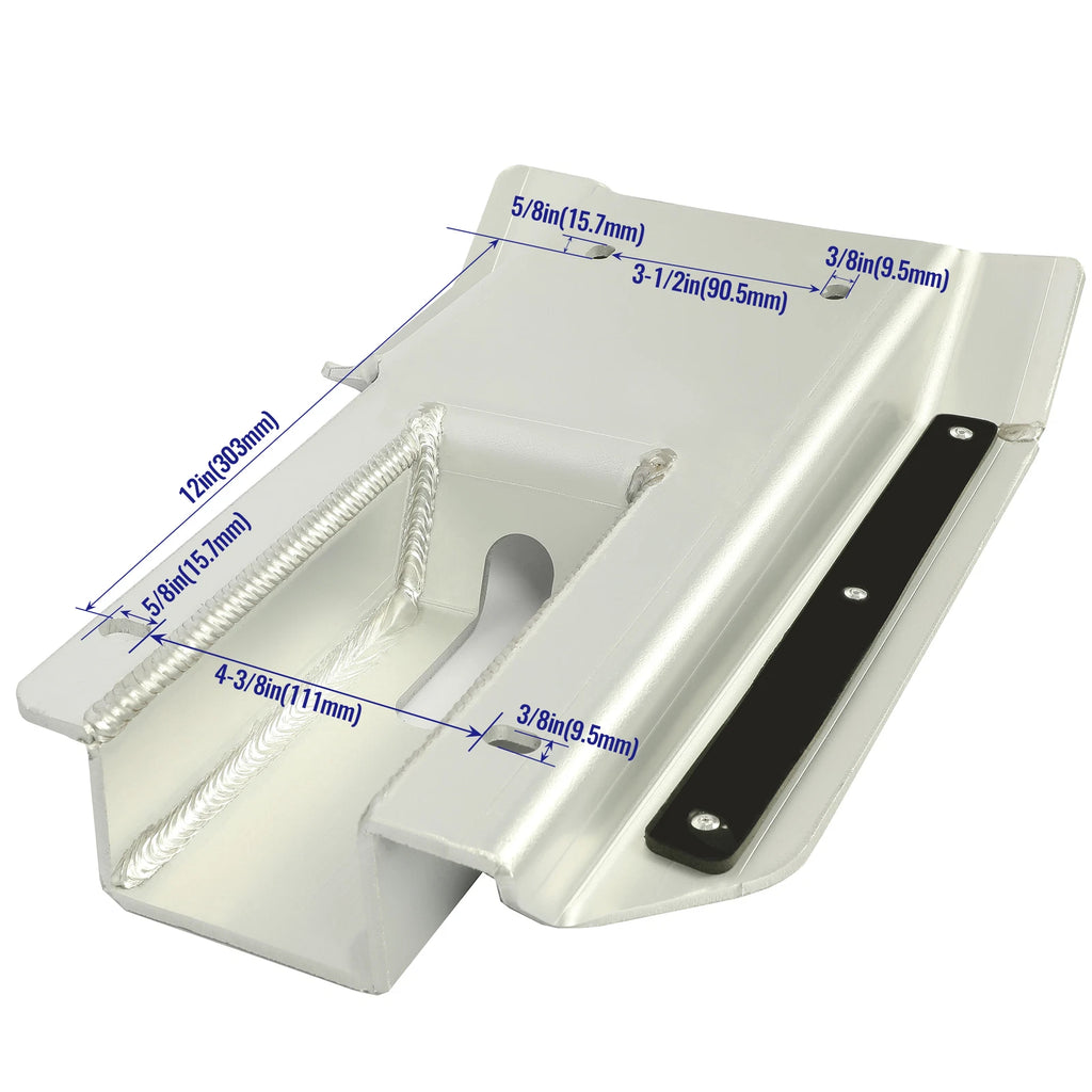 Aluminum Swing Arm Skid Plate Guard for TRX400EX (1999–2008), TRX400X (2009–2014)