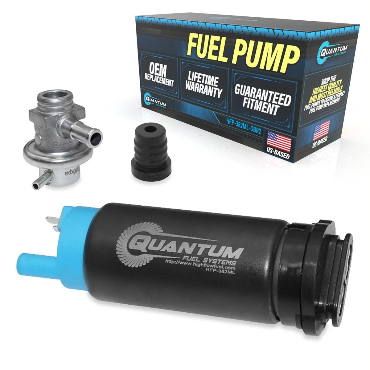 QFS Fuel Pump Set for Mercury Marine (1A25413FK, 1A3G312FK, 898101T67)