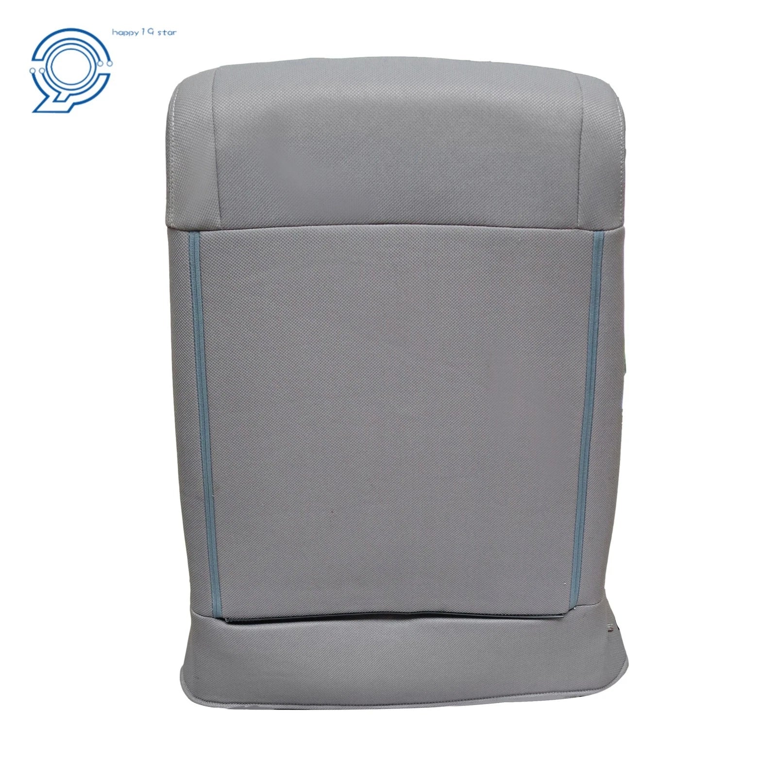 Set of 2 Gray Front Left Driver Seat Covers for Jeep Wrangler (2007-2012)