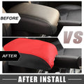 Dodge Durango Armrest Cover for Center Console 2011-2021 Black Red
