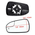 Left Driver Side View Power Mirror Glass for Ford Fusion (2013–2020) DS7Z-17K707-E