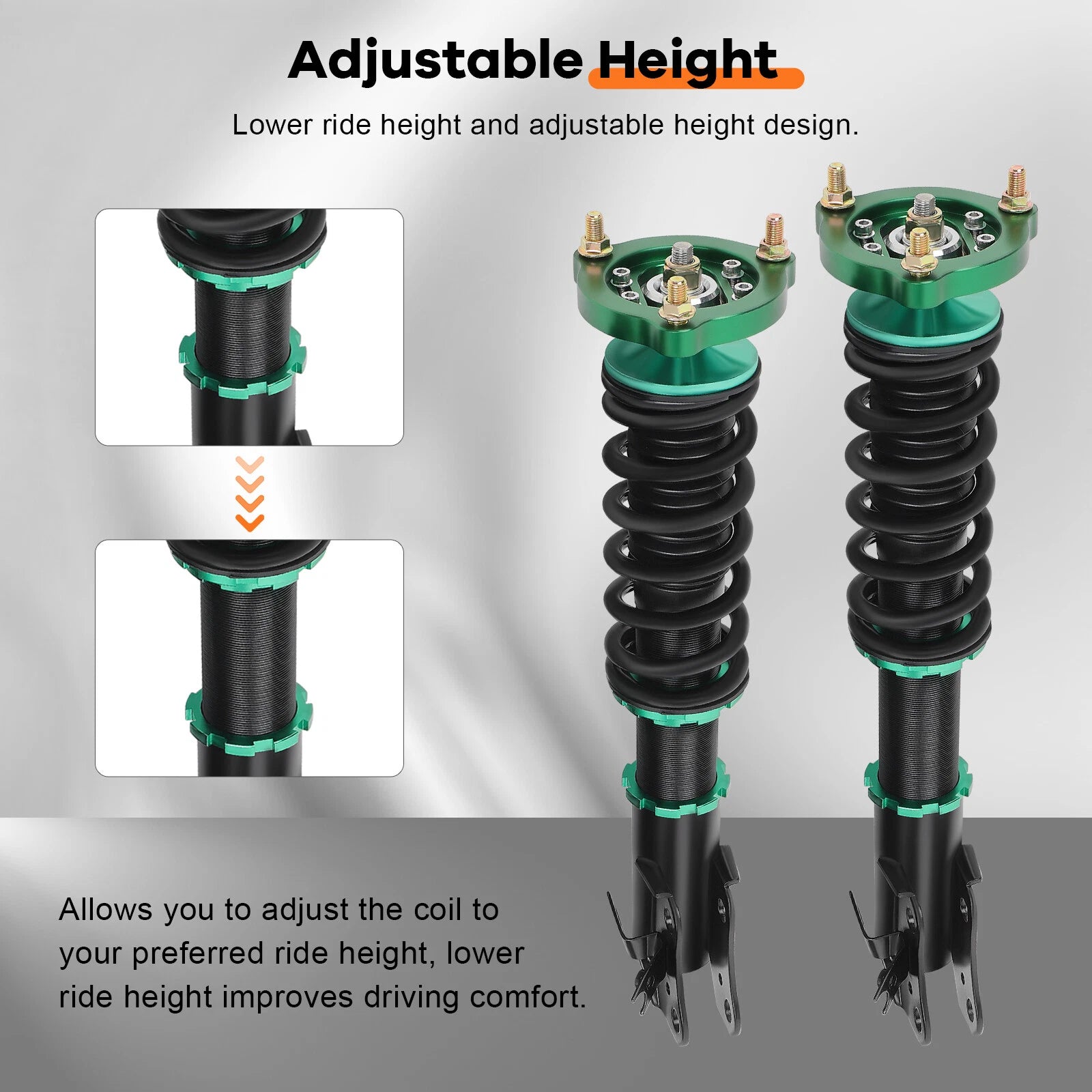 Coilovers for Honda Civic (2006-2011) Adjustable Height