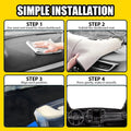 Dashboard Cover for Dodge Ram 1500 2500 3500 (2019–2025) Anti-Glare Dash Mat