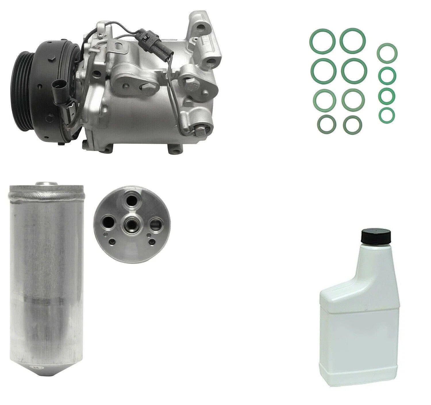 AC Compressor Kit Replacement for Toyota Corolla CE (2000–2007)