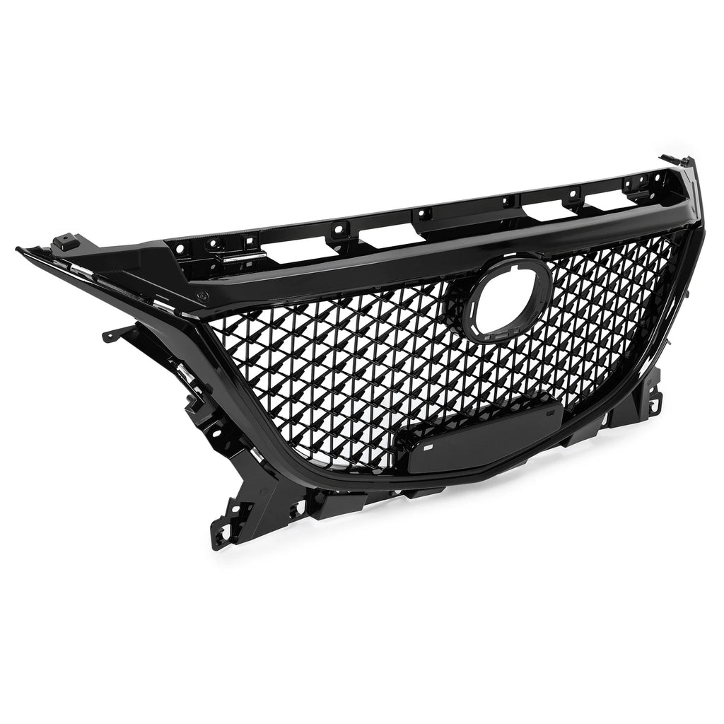 Front Grille Honeycomb for Mazda 3 Axela (2014-2016) Sedan & Hatchback
