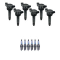 Set of 6 Ignition Coils & Denso Iridium Spark Plugs for Toyota Camry (2002–2006)