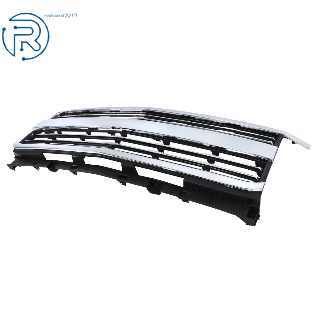 Chrome Front Grille Assembly for Chevy Silverado 2500HD 3500HD (2015-2019)