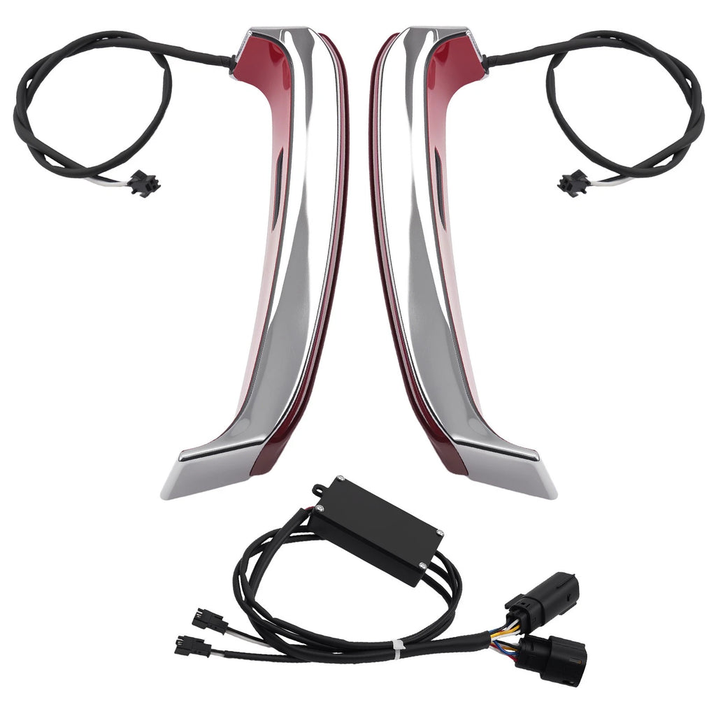 Saddlebag Running Brake Turn Signal Lights for Road Glide Ultra FLTRU (2016–2020)