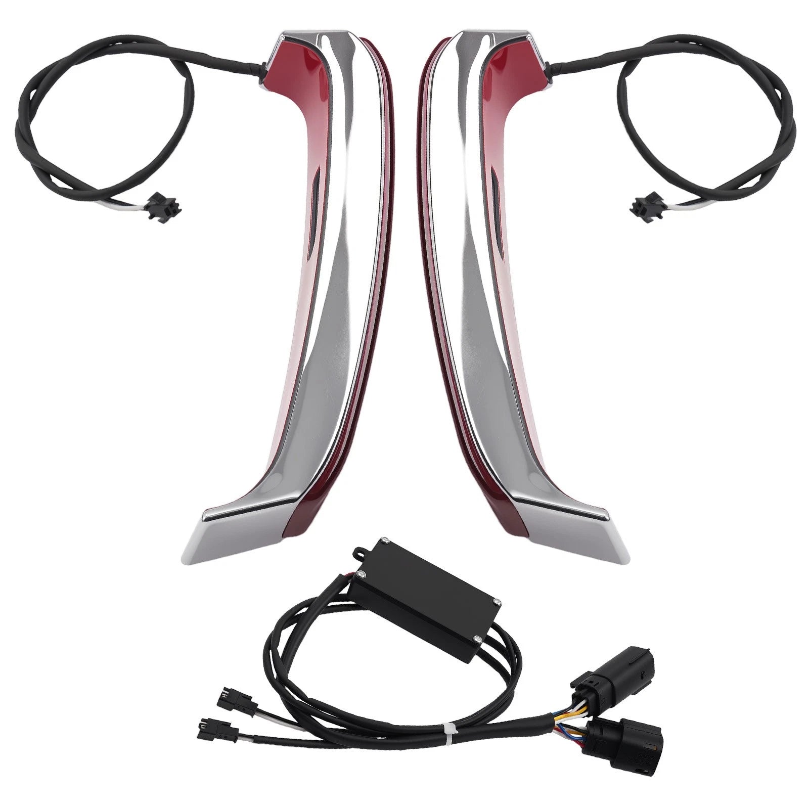 Saddlebag Running Brake Turn Signal Lights for Road Glide Ultra FLTRU (2016–2020)