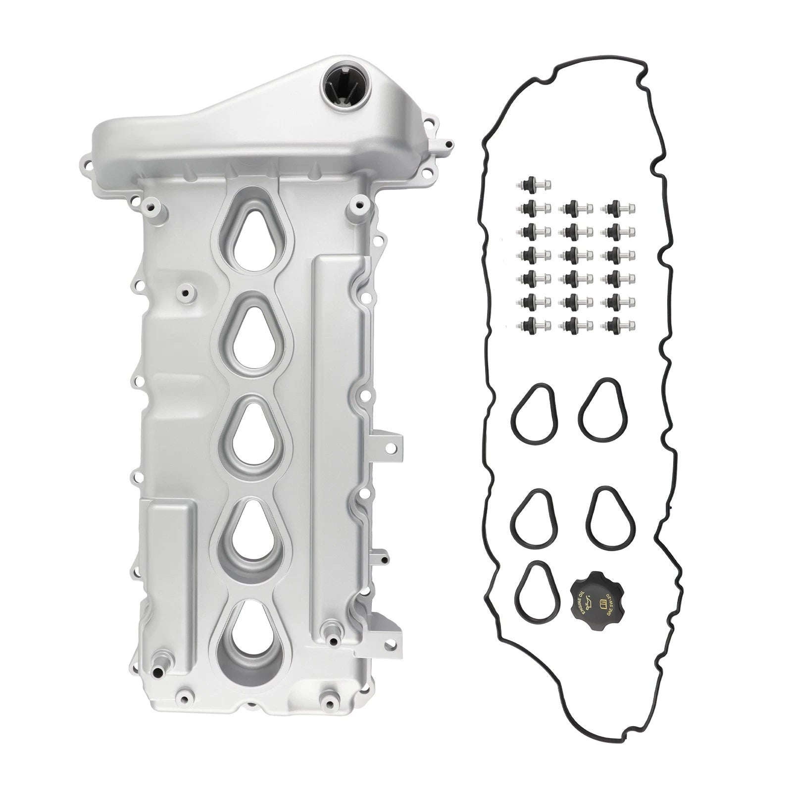 Aluminum Valve Cover for Chevrolet Colorado GMC Canyon Hummer H3 (2004–2012) 12591996