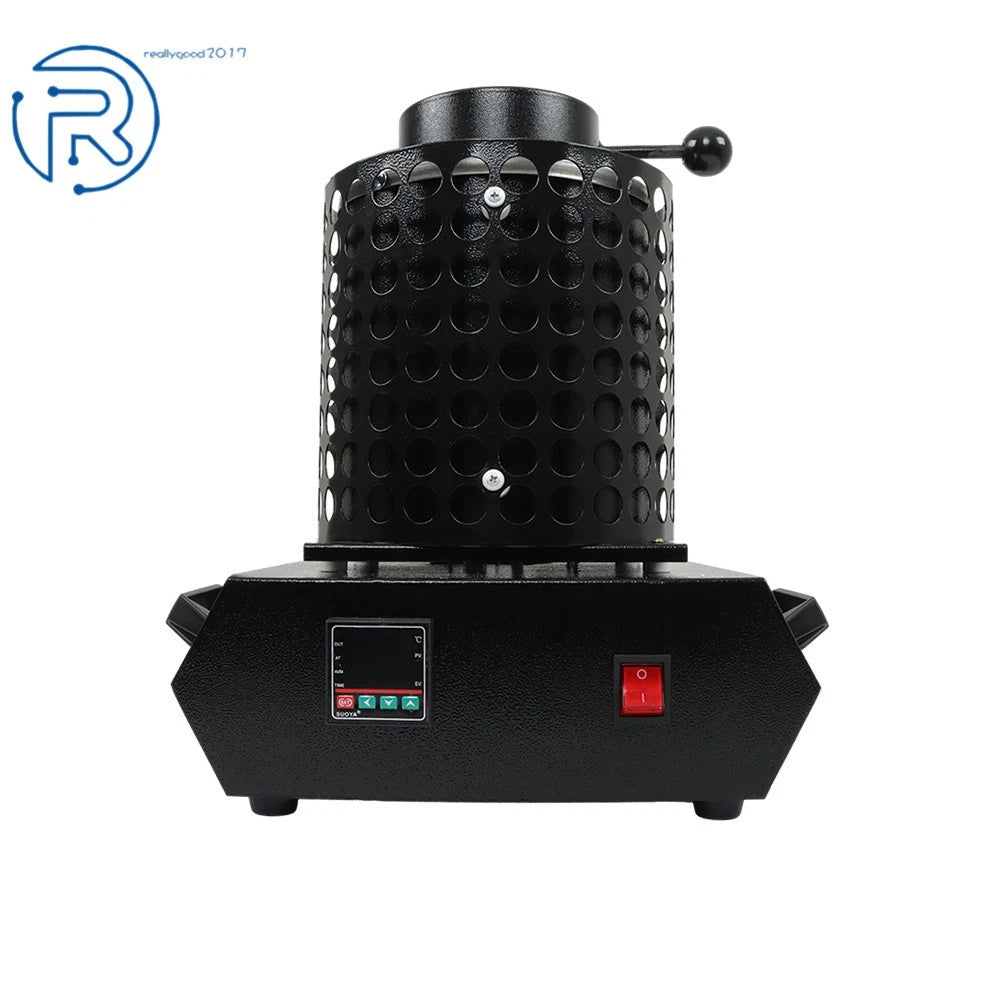 Electric Gold Melting Furnace Kit with 3KG Crucible (1400W 110V)